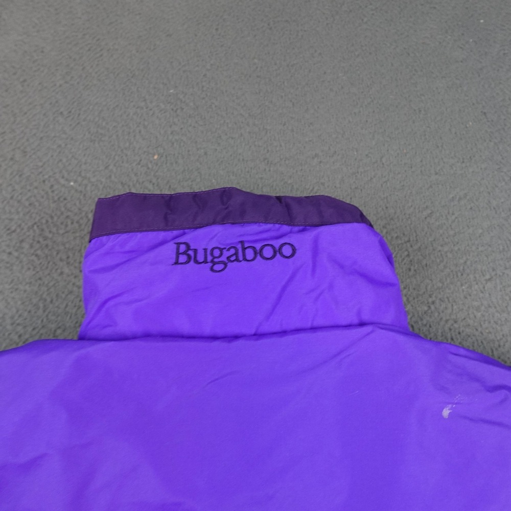 Vintage Columbia Jacket Mens Large Purple Teal Bugaboo Fleece Lined Nylon 90s - Picture 12 of 15